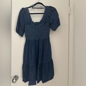 Denim dress
